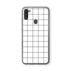Rooster: Samsung Galaxy A11 Transparant Hoesje