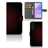 OPPO A78 5G | A58 5G | Telefoon Hoesje | Geruit Rood
