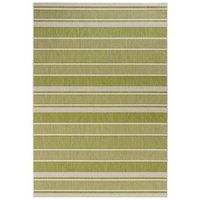 Bougari binnen/buitenvloerkleed Strap - groen - 120x170 cm