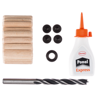 Bosch Accessoires Deuvelset 8X40 mm | 32 stuks - 2609255306 - thumbnail