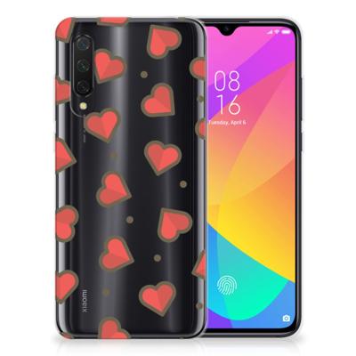 Xiaomi Mi 9 Lite | TPU bumper | Hearts