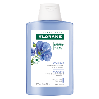 Klorane Haar Shampooing au lin BIO 200ml | Shampoo Voor Fijn En Dun Haar