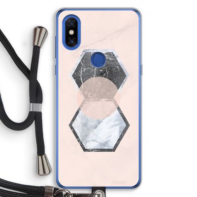 Creatieve toets: Xiaomi Mi Mix 3 Transparant Hoesje met koord