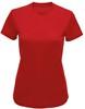 TriDry TR020 Women´s Performance T-Shirt - Fire Red - XS