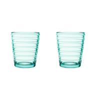 IITTALA - Aino Aalto - Glas 0,22l watergroen set/2