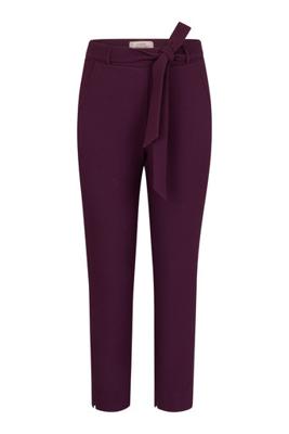 Zarja waffle trousers - blackberry - 13376
