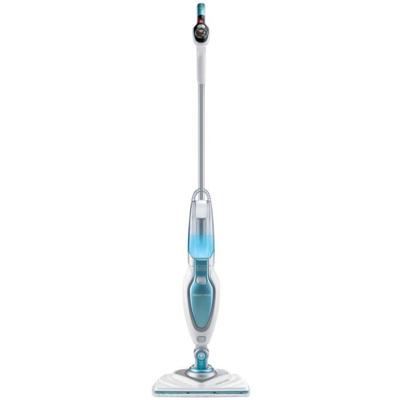 BLACK & DECKER FSM1630-QS - Deltahead stoommop - 1600 W - 4 accessoires - Wit/Blauw