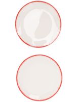 Ann Demeulemeester X Serax lot de plats en porcelaine - Blanc