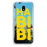 Habibi Majorelle : Samsung Galaxy J3 (2017) Transparant Hoesje