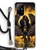 Pegasus: Oppo A94 5G Transparant Hoesje met koord Pegasus: Oppo A94 5G Transparant Hoesje met koord