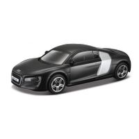 Modelauto Audi R8 2009 zwart schaal 1:43/10 x 4 x 3 cm - thumbnail