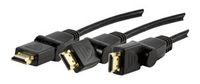 HQ 0.75m HDMI 1.3 M/M HDMI kabel 0,75 m HDMI Type A (Standaard) Zwart - thumbnail