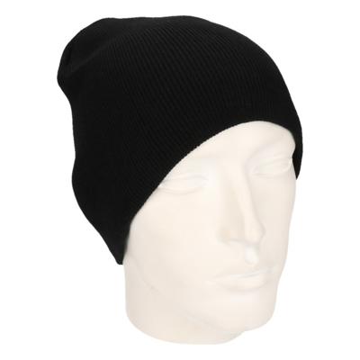 Myrtle Beach Beanie wintermuts - zwart - voor volwassenen - Acryl - dubbel laags