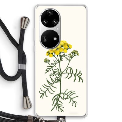 Tansy: Huawei P50 Pro Transparant Hoesje met koord