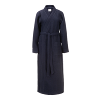Luxe Wafel Badjas Wafelstructuur Navy Blue XL Zo!Home - Dekbed-Discounter.nl