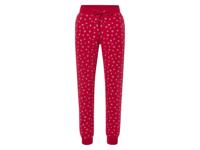 esmara Dames kerstjoggingbroek (Rood, XS (32/34))