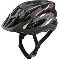 Alpina sports mtb helm mtb17 glans 58-61 zwart/wit/rood