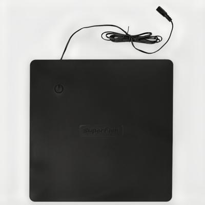 Superfish Qubiq 60 Zwart - Energiezuinige LED Lichtkap & Trafo voor Aquariums