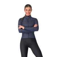 Castelli Sfida 3 fietsshirt lange mouw blauw dames M
