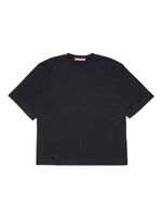 Marni Kids t-shirt en coton à logo brodé - Noir