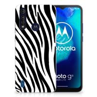 Motorola Moto G8 Power Lite | TPU Hoesje | Zebra