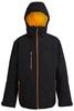 Ragetta RG253 Navigate Waterproof Insulated Jacket - Black/Orange Pop - XL