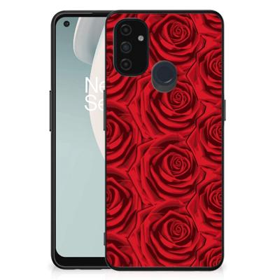 OnePlus Nord N100 Bloemen Hoesje Red Roses