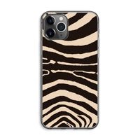 Arizona Zebra: iPhone 11 Pro Max Transparant Hoesje
