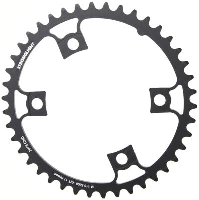 STRONGLIGHT kettingblad mod. 17 chain ring strongl. 42t inner alu black