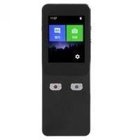 T9 + Portable WIFI Smart Voice Translator slimme zakelijke reizen real-time AI vertaler vertaling machine 27 talen vertaler (zwart)