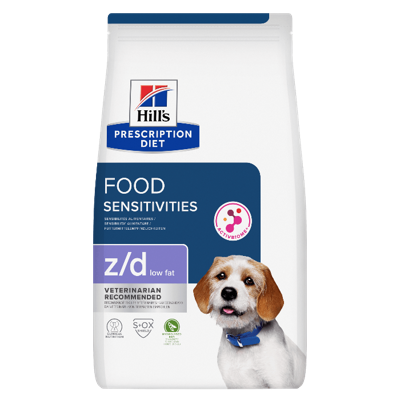 Hill&apos;s Prescription Diet z/d Low Fat Food Sensitivities hondenvoer 1,5 kilo