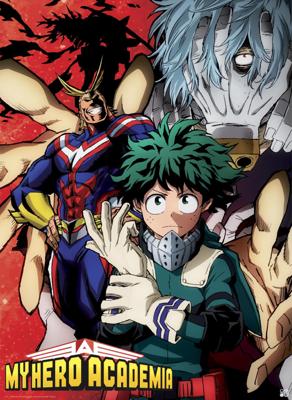 Poster My Hero Academia Deku Vs Tomura 38x52cm