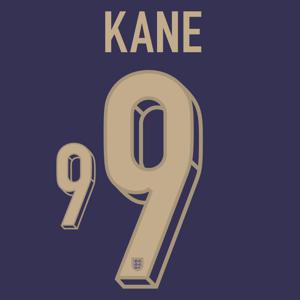 Kane 9 (Officiële Engeland Away Bedrukking 2024-2025)