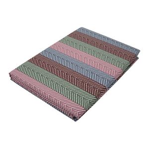 Renforcé beddengoedset van bio-katoen, 2-dlg, bes-zeegras Maat: 80 x 80 + 155 x 220 cm