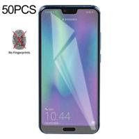 50 stuks non-Full matte Frosted gehard glas film voor Huawei Honor 10 geen retail pakket