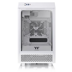 Thermaltake The Tower 100 Mini Tower Snow tower behuizing 2x USB-A 3.2 (5 Gbit/s), USB-C 3.2 (5 Gbit/s), 2x Audio, Window-kit