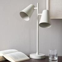 By-Boo Tafellamp 'Cole' 2-lamps, kleur Beige