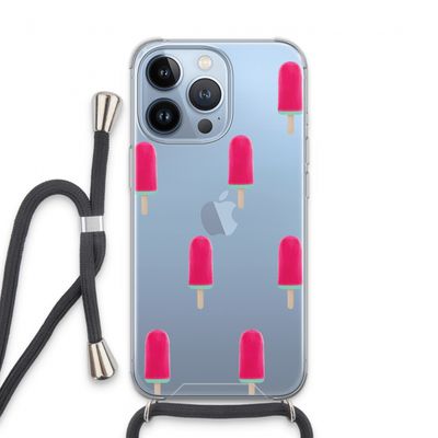 Waterijsje: iPhone 13 Pro Transparant Hoesje met koord