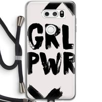 Girl Power #2: LG V30 Transparant Hoesje met koord