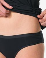 HEMA Damesslip perfect comfort katoen zwart (zwart)
