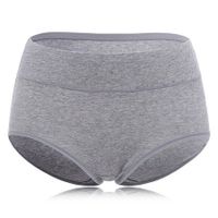 Cotton Seamless Solid Panty Breathable Brief - thumbnail
