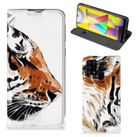 Bookcase Samsung Galaxy M31 Watercolor Tiger