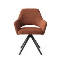 Jesper Home Yanai eetkamerstoel Tuscan Terra turn black