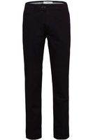 Brax Regular Fit Chino zwart, Effen - thumbnail