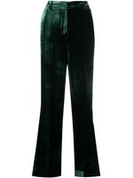 P.A.R.O.S.H. pantalon ample en velours - Vert