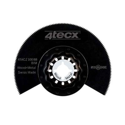 4tecx Multizaagblad-segment SL ACZ 100mm BB hout+metaal 1 stuk