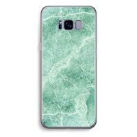 Groen marmer: Samsung Galaxy S8 Plus Transparant Hoesje Groen marmer: Samsung Galaxy S8 Plus Transparant Hoesje