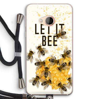 Let it bee: HTC U Play Transparant Hoesje met koord