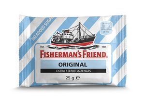 Fisherman's Friend Fisherman's Friend - Original Suikervrij 25 Gram 24 Stuks