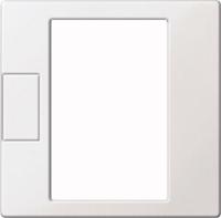 Merten MEG5775-0325 veiligheidsplaatje voor stopcontacten Wit